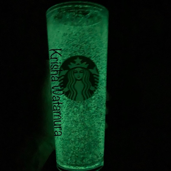 Custom Snowglobe Tumbler (glow in the dark) - Picture 2 of 3